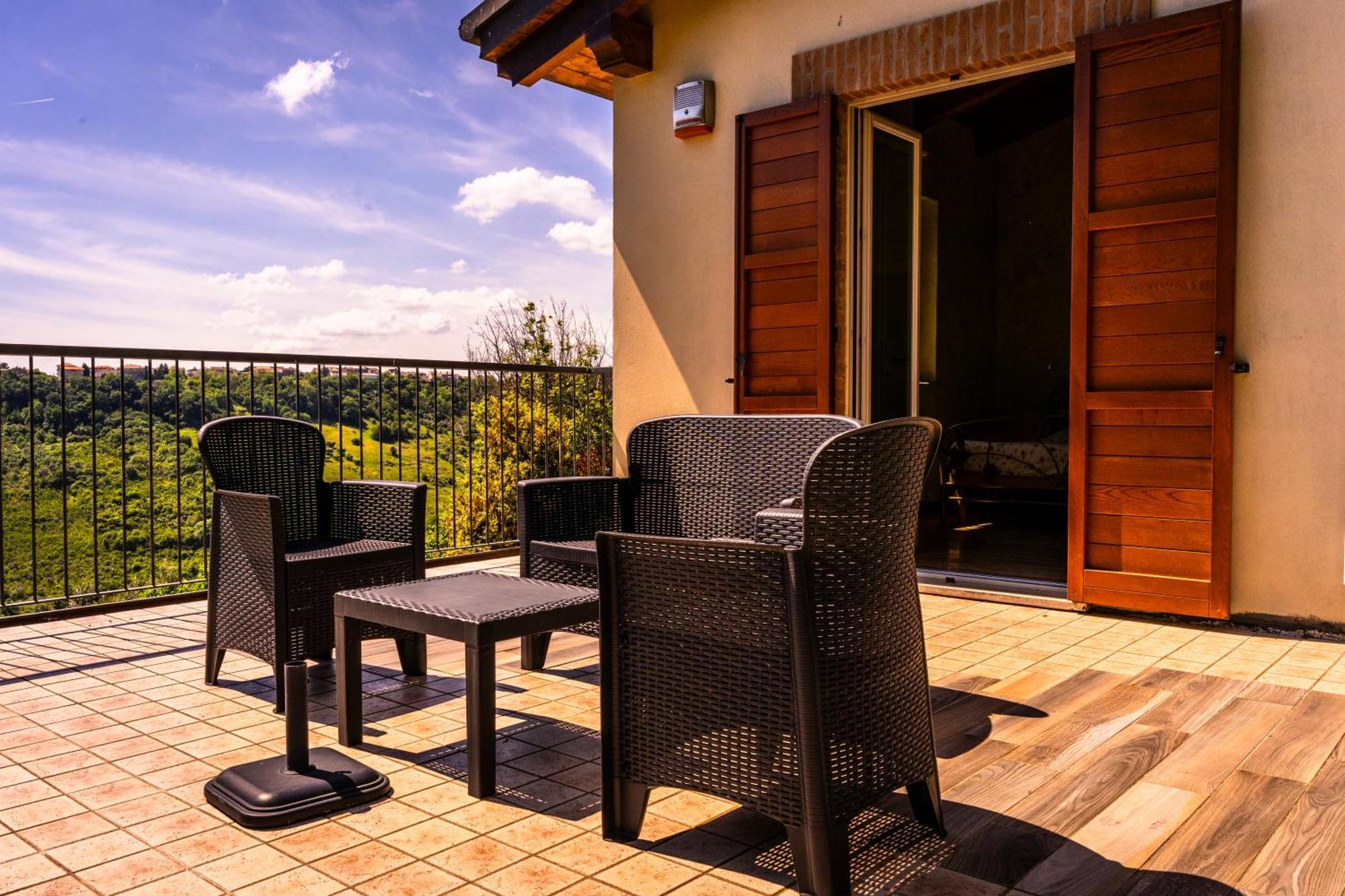 Casa Jo - Country Home With Sea View And 3 Private Ensuite Rooms Lapedona Exterior foto