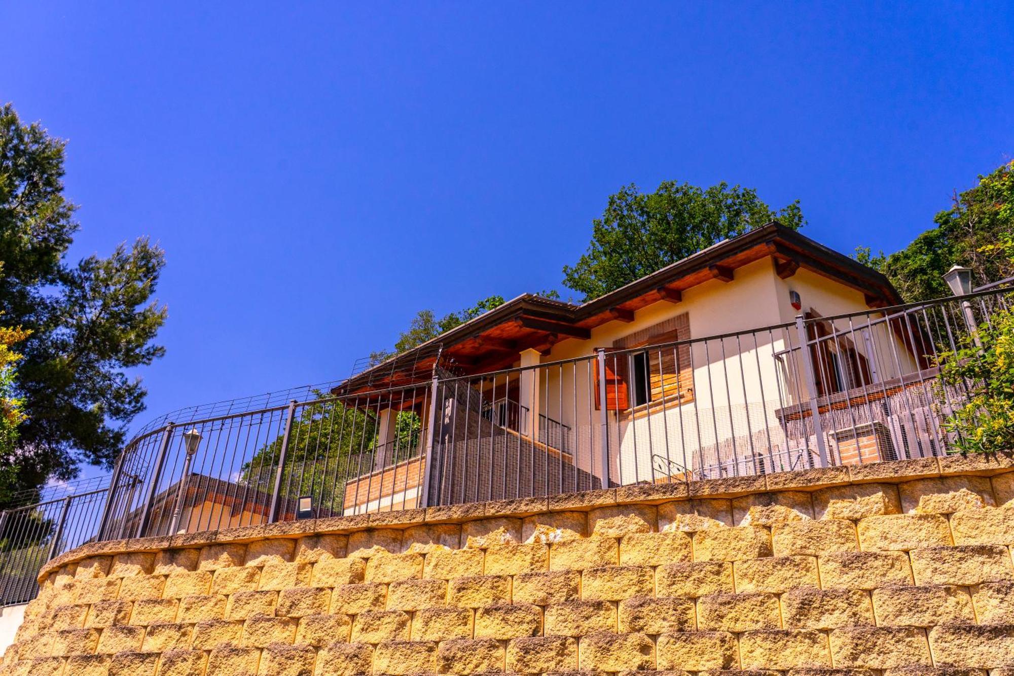 Casa Jo - Country Home With Sea View And 3 Private Ensuite Rooms Lapedona Exterior foto