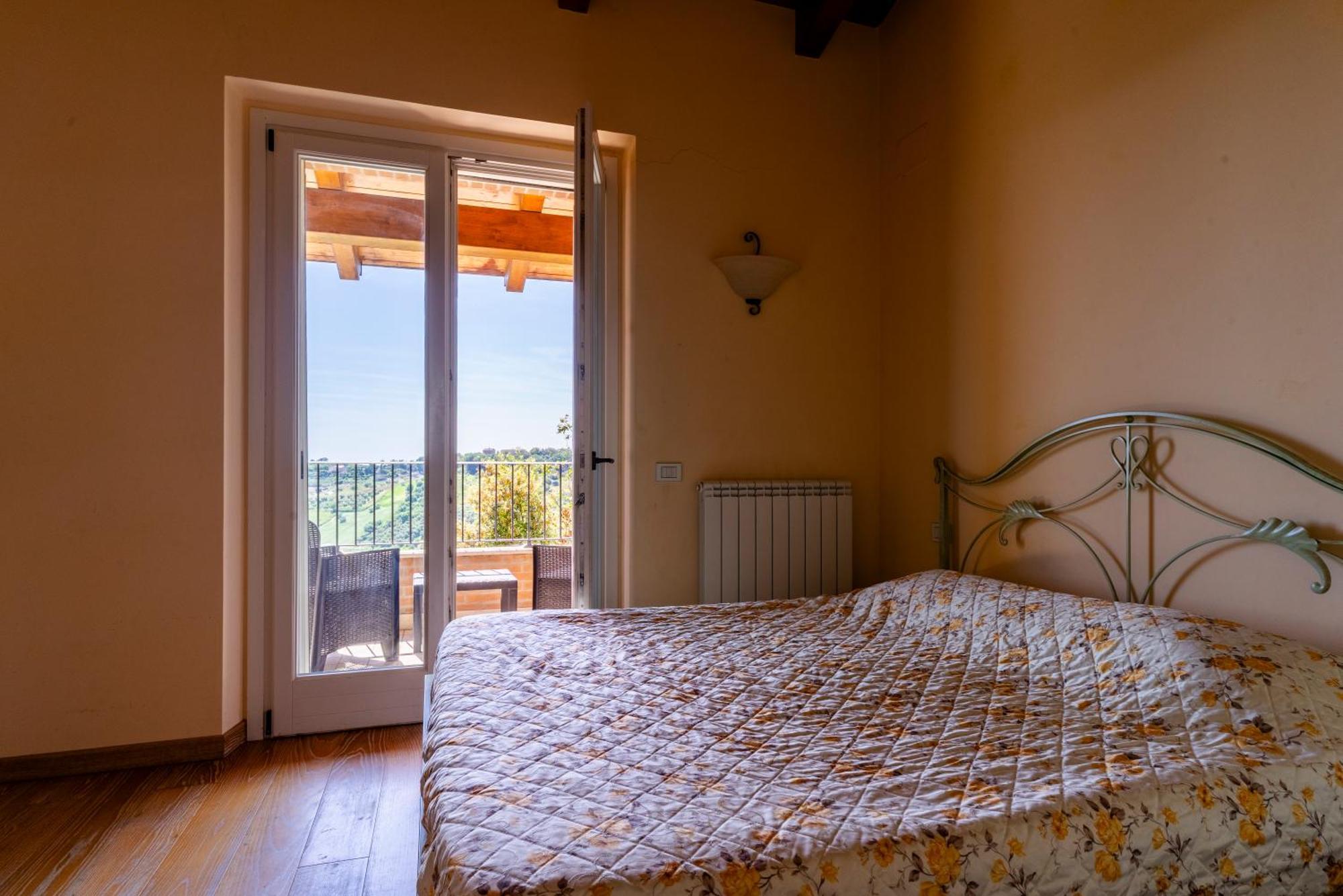 Casa Jo - Country Home With Sea View And 3 Private Ensuite Rooms Lapedona Exterior foto