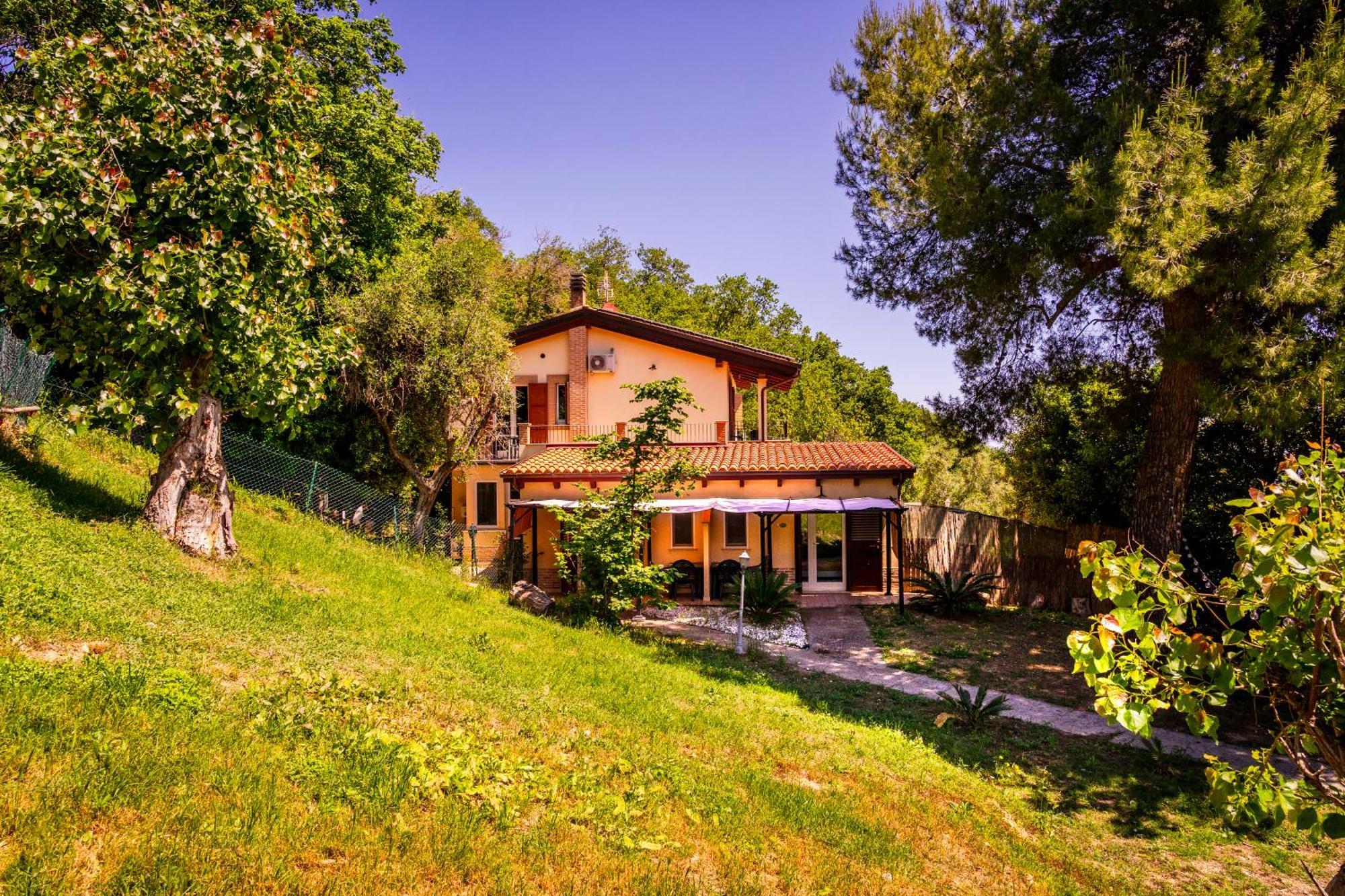 Casa Jo - Country Home With Sea View And 3 Private Ensuite Rooms Lapedona Exterior foto