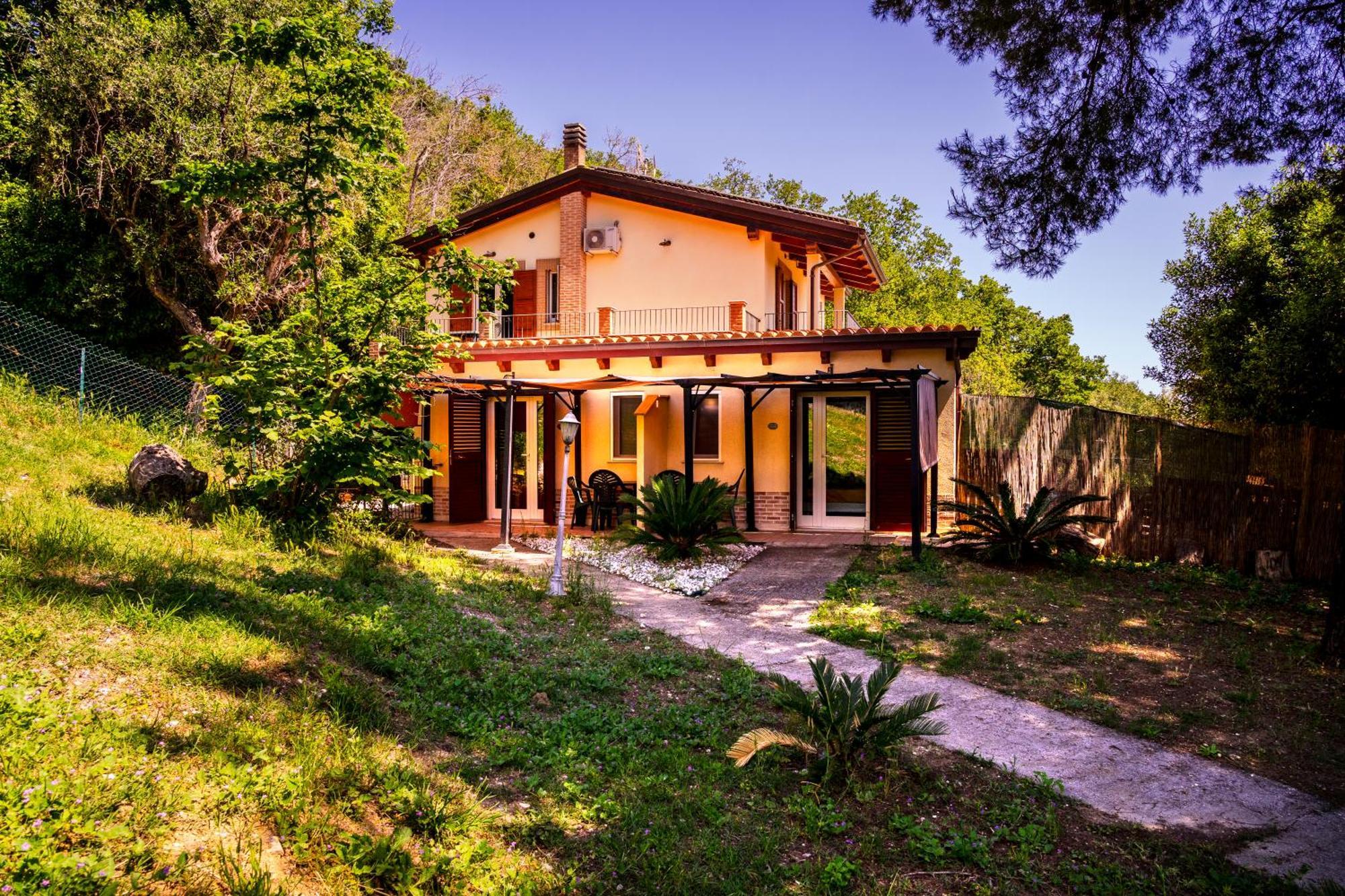 Casa Jo - Country Home With Sea View And 3 Private Ensuite Rooms Lapedona Exterior foto