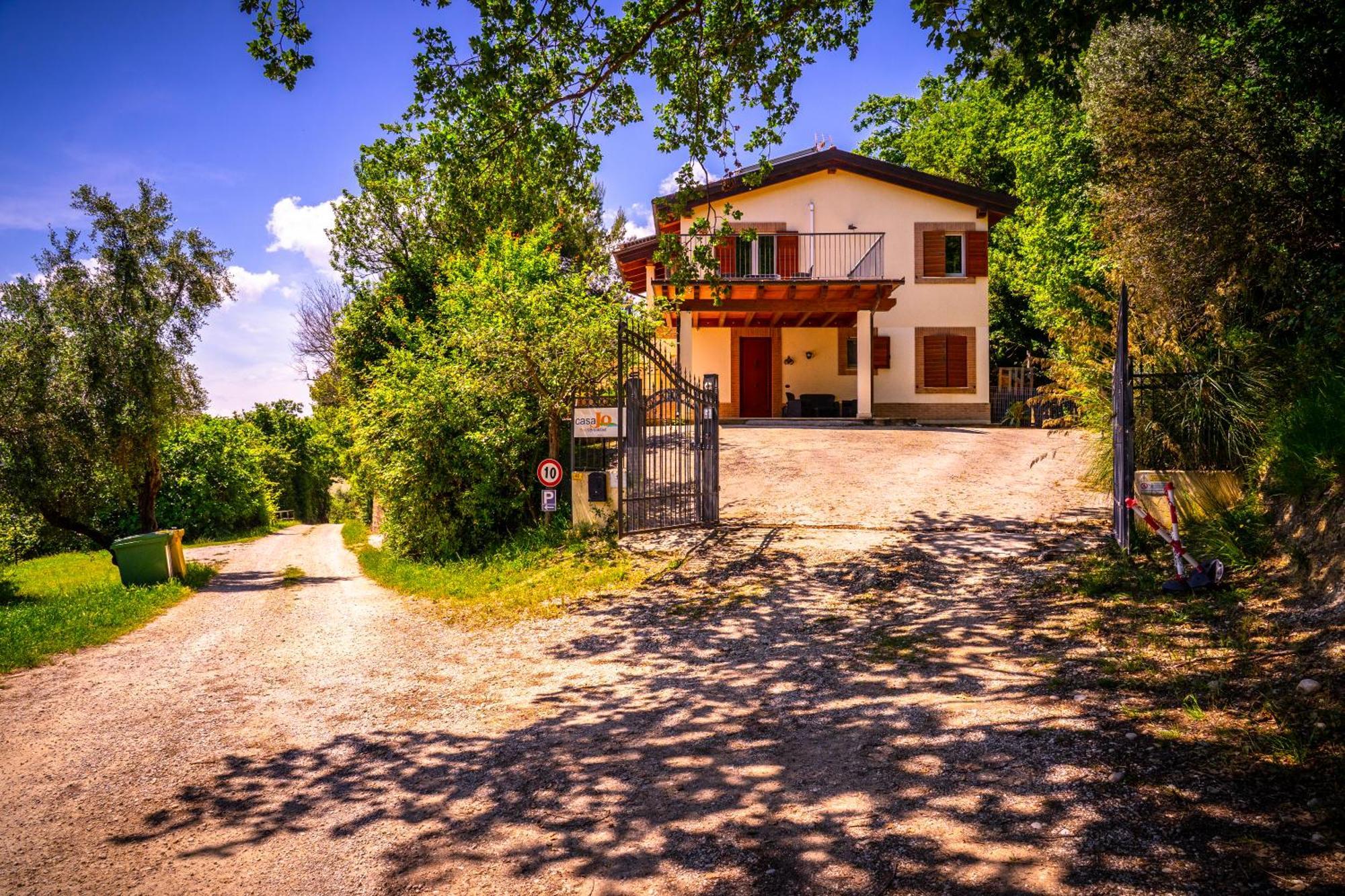 Casa Jo - Country Home With Sea View And 3 Private Ensuite Rooms Lapedona Exterior foto