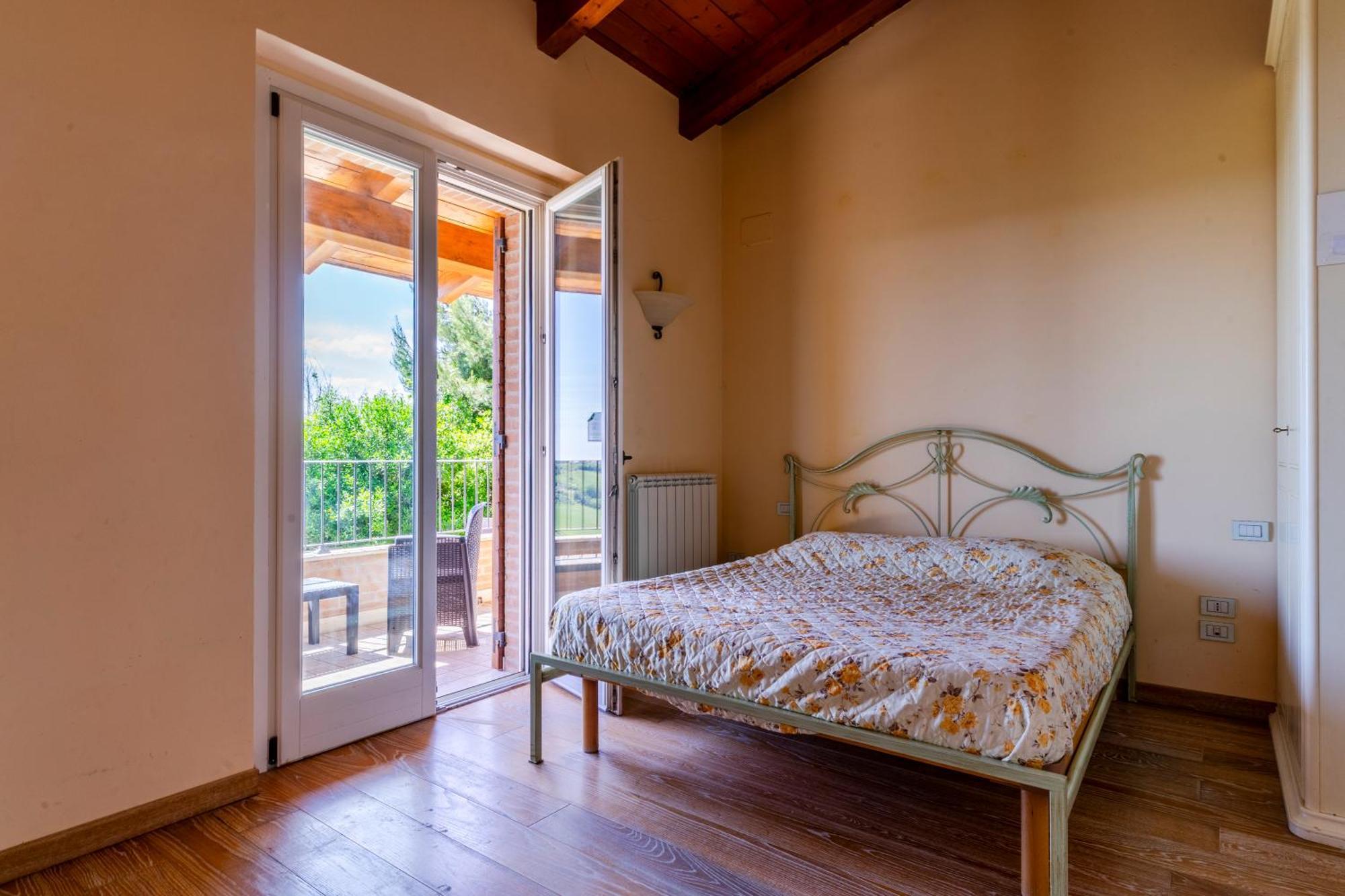 Casa Jo - Country Home With Sea View And 3 Private Ensuite Rooms Lapedona Exterior foto