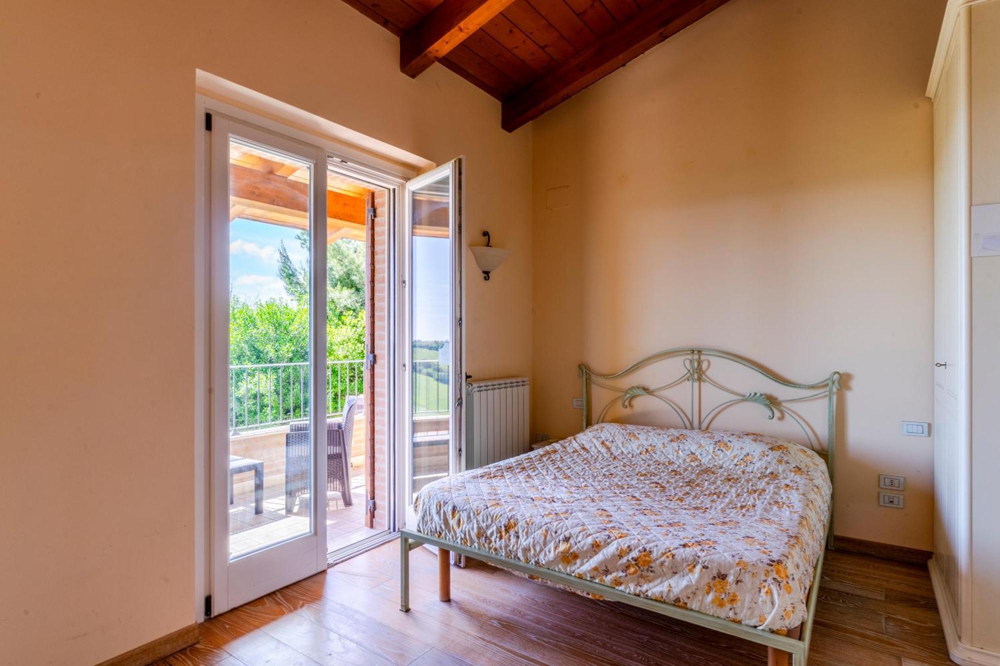 Casa Jo - Country Home With Sea View And 3 Private Ensuite Rooms Lapedona Exterior foto